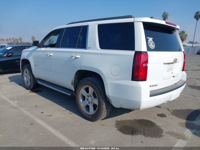 Продаж на аукціоні авто 2016 Chevrolet Tahoe Lt, vin: 1GNSCBKC6GR210201, номер лоту: 44137966
