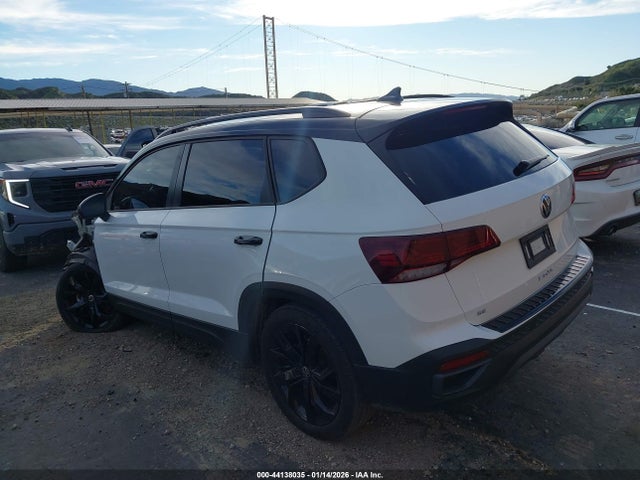 3VVJX7B29RM118339 Volkswagen Taos 1.5t Se Black