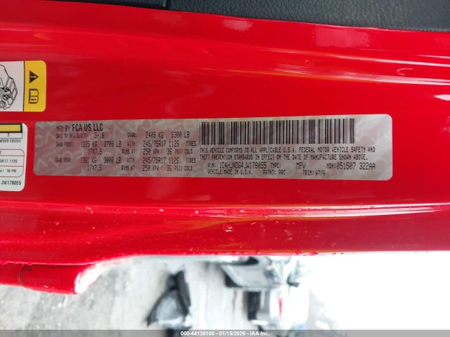 Aukcja sprzedaży 2018 Jeep Wrangler Unlimited Sport S 4x4, vin: 1C4HJXDG4JW178055, numer aukcji: 44138100