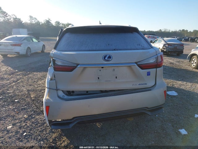 Продажа на аукционе авто 2017 Lexus Rx 450h, vin: 2T2BGMCA4HC019776, номер лота: 44138131