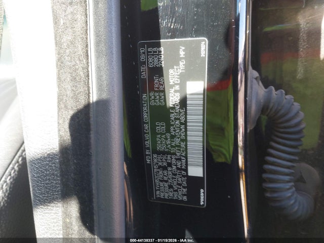 44138337 :رقم المزاد ، YV4952CZ7B1579836 vin ، 2011 Volvo Xc90 3.2 مزاد بيع