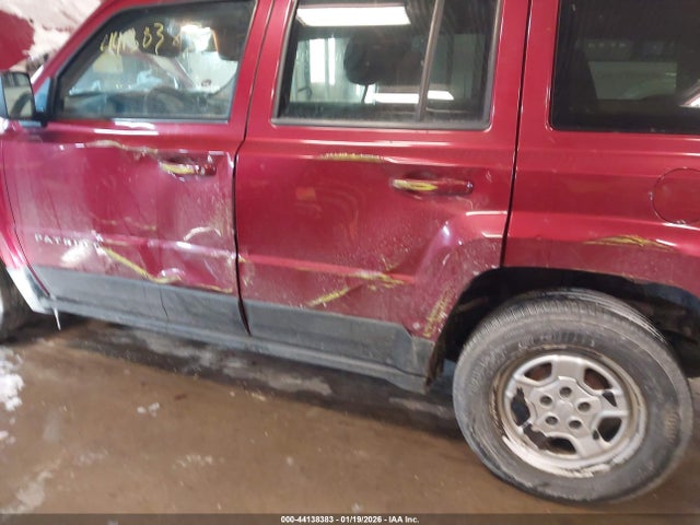 Продажа на аукционе авто 2013 Jeep Patriot Sport, vin: 1C4NJPBA2DD122178, номер лота: 44138383