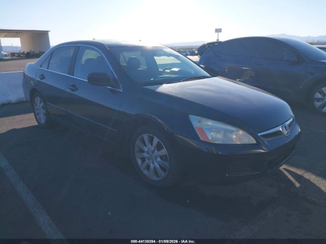 2007 HONDA ACCORD 1HGCM665X7A091999