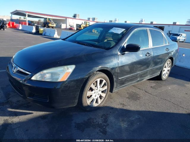 2007 HONDA ACCORD 1HGCM665X7A091999 Photo 1