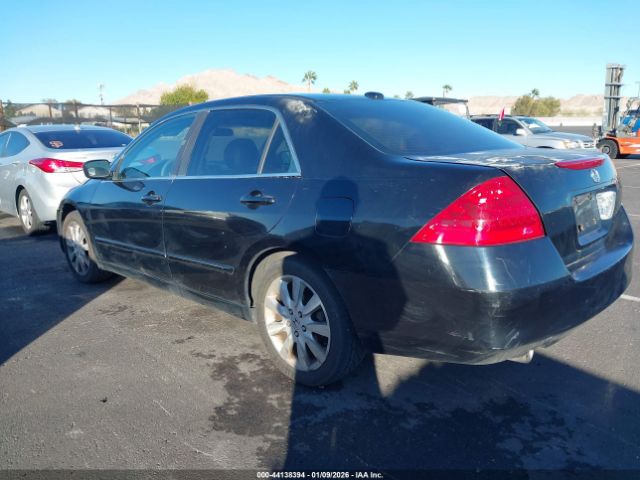 2007 HONDA ACCORD 1HGCM665X7A091999 Photo 2