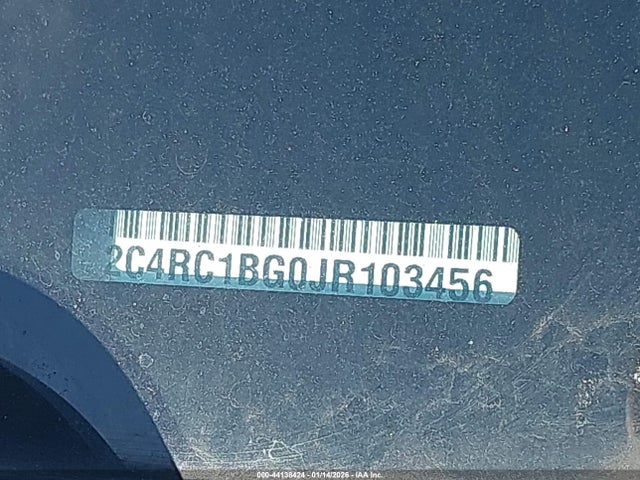 2C4RC1BG0JR103456 Chrysler Pacifica Touring L