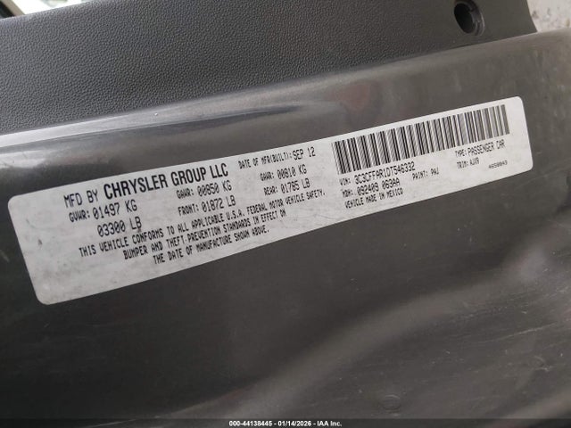 2013 FIAT 500 3C3CFFAR1DT546332 Photo 8