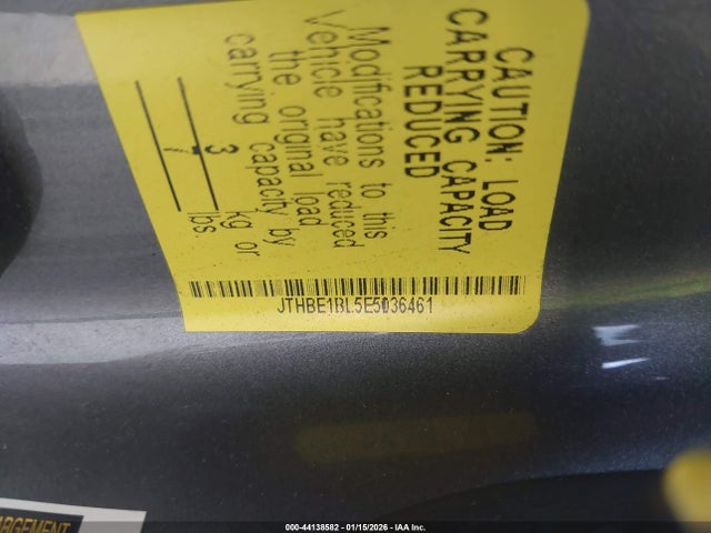 44138582 :رقم المزاد ، JTHBE1BL5E5036461 vin ، 2014 Lexus Gs 350 مزاد بيع