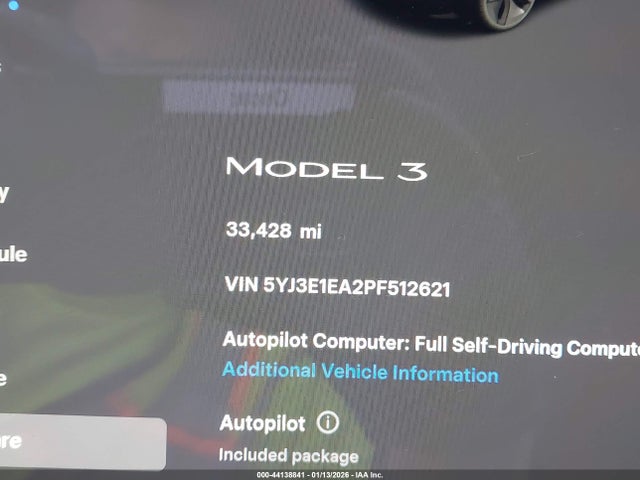 2023 TESLA MODEL 3 5YJ3E1EA2PF512621 Photo 6