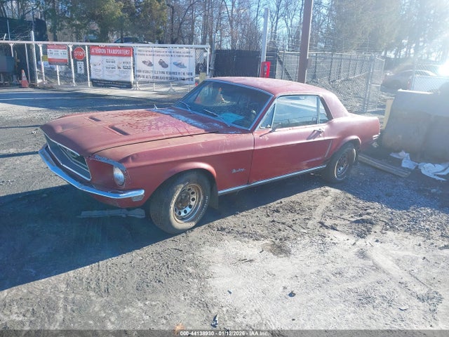1968 FORD MUSTANG 8T01C198605 Photo 1