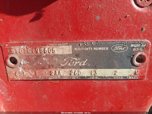 1968 FORD MUSTANG 8T01C198605 Photo 8
