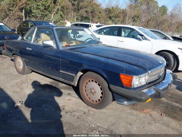 1986 MERCEDES-BENZ 560 WDBBA48DXGA050914