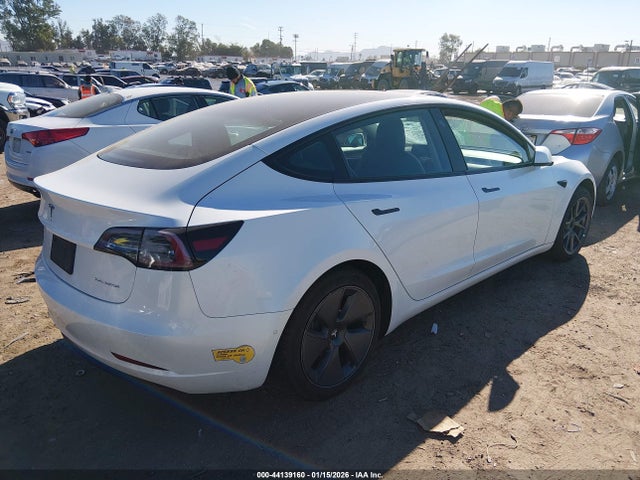 2022 TESLA MODEL 3 5YJ3E1EB6NF206706 Photo 3