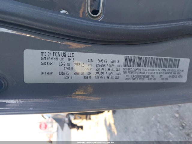 3C4PDCAB9KT861686 Dodge Journey Se Value Package