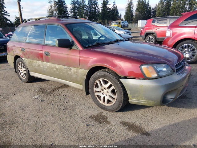 2004 SUBARU OUTBACK 4S3BH675247643842