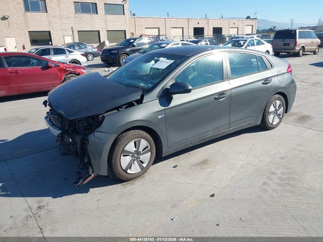 KMHC65LC9LU242874 Hyundai Ioniq Hybrid Blue