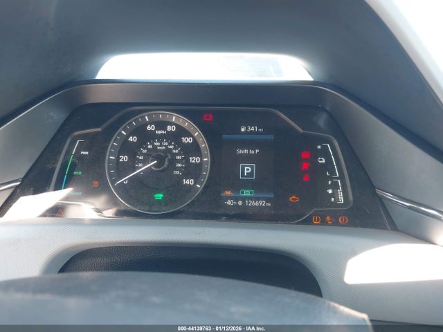 KMHC65LC9LU242874 Hyundai Ioniq Hybrid Blue