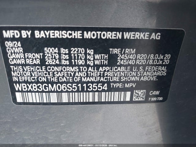 WBX83GM06S5113554 BMW X2 M35i