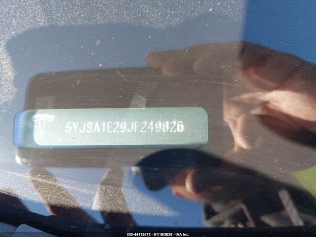 2018 TESLA MODEL S 5YJSA1E29JF249826 Photo 8