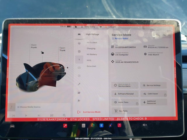 Tesla Model 3 Long Range/mid Range/standard Range/standard Range Plus 2019 5YJ3E1EA4KF296554 Image 19