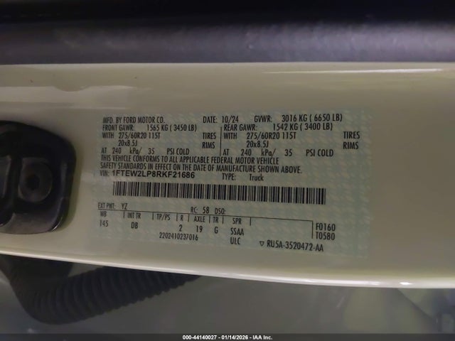 Ford F-150 Stx 2024 1FTEW2LP8RKF21686 Image 9