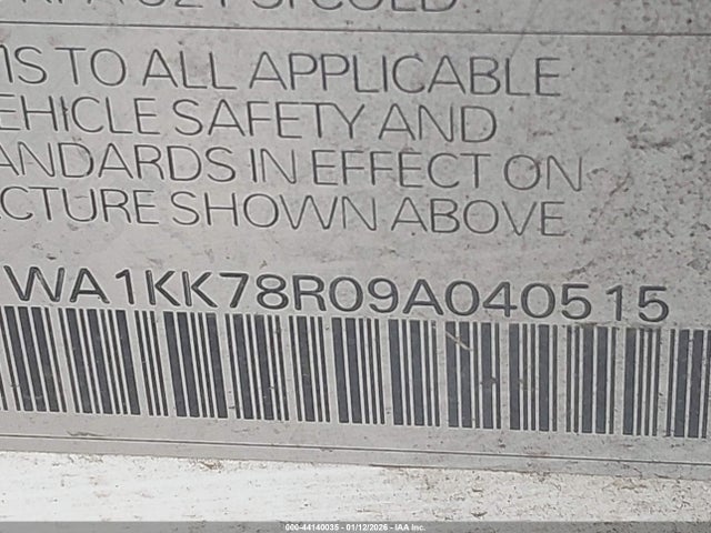 2009 AUDI Q5 WA1KK78R09A040515 Photo 8