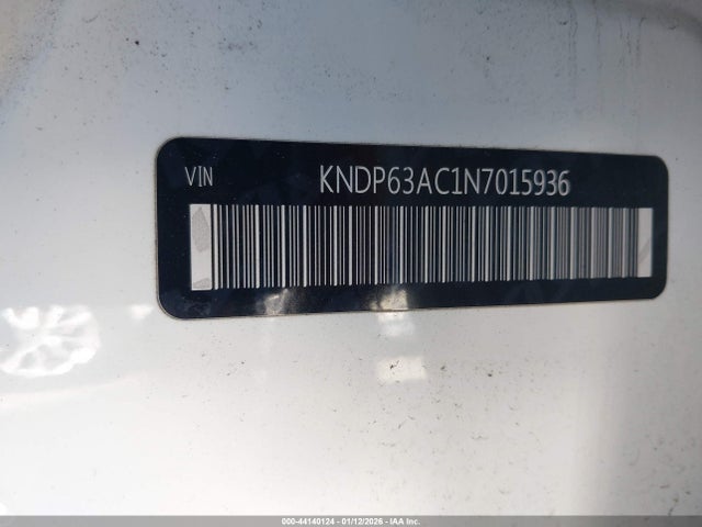 KNDP63AC1N7015936 KIA Sportage Nightfall Edition