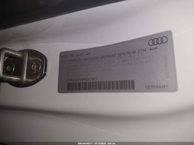 2015 AUDI S5 WAUCGAFH8FN007461 Photo 8