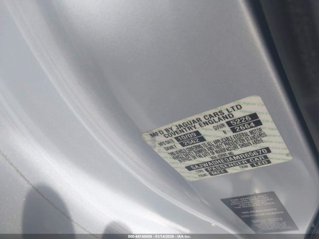 2010 JAGUAR XF SAJWA0HE9AMR65670 Photo 8