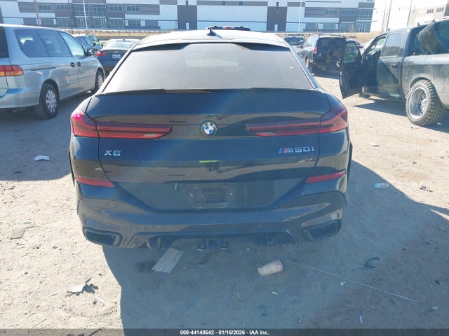 2022 Bmw X6 M50i მანქანა იყიდება აუქციონზე, vin: 5UXCY8C03N9K75041, აუქციონის ნომერი: 44140542
