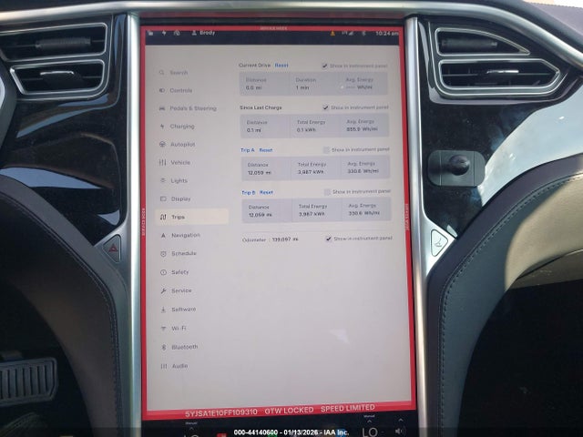 2015 TESLA MODEL S 5YJSA1E10FF109310 Photo 6