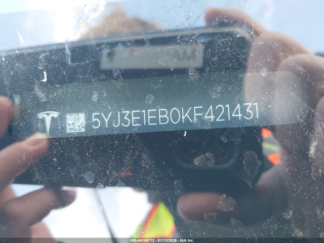 Aukcja sprzedaży 2019 Tesla Model 3 Long Range/performance, vin: 5YJ3E1EB0KF421431, numer aukcji: 44140712