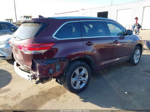 Toyota Highlander Limited 2018 5TDDZRFH0JS876297 Image 4