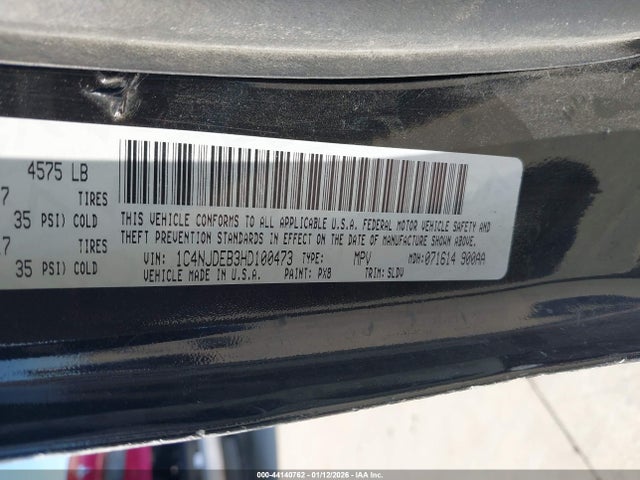 Jeep Compass 2017 1C4NJDEB3HD100473 Image 9