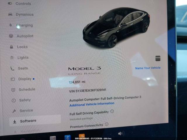 2019 TESLA MODEL 3 5YJ3E1EA3KF329141 Photo 6