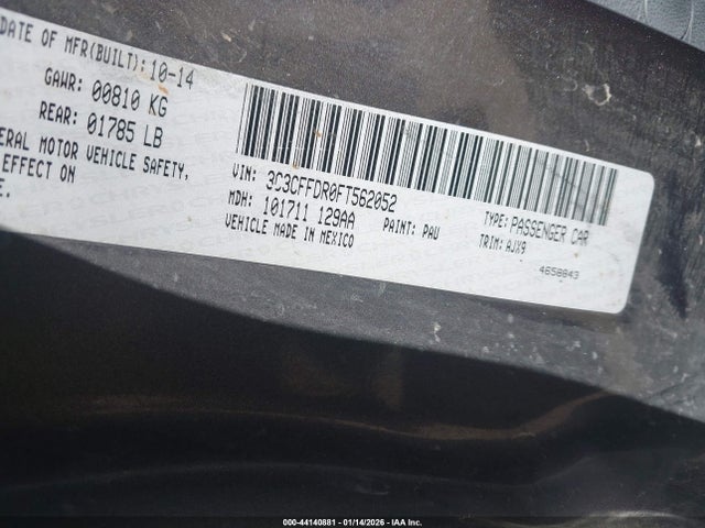 2015 FIAT 500C 3C3CFFDR0FT562052 Photo 8