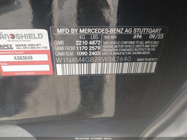 2024 MERCEDES-BENZ GLB 250 W1N4M4GB2RW342640 Photo 8