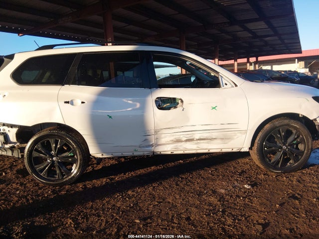 2018 Nissan Pathfinder Sl მანქანა იყიდება აუქციონზე, vin: 5N1DR2MM2JC648418, აუქციონის ნომერი: 44141124
