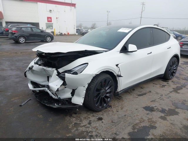 2022 TESLA MODEL Y 7SAYGDEF1NF485957 Photo 1