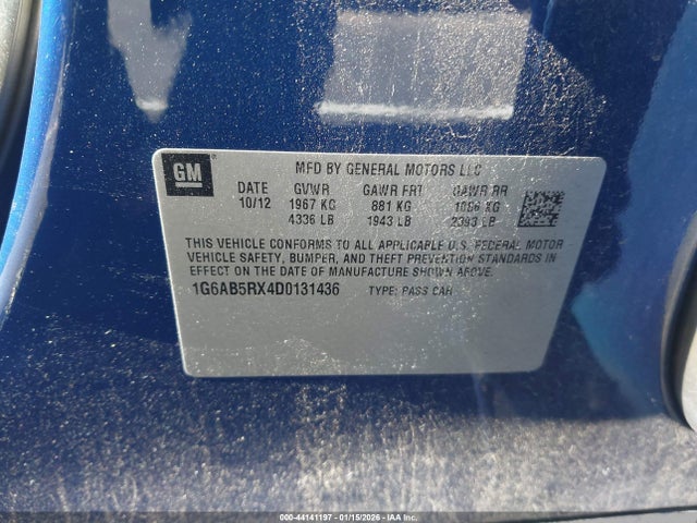 2013 CADILLAC ATS 1G6AB5RX4D0131436 Photo 8