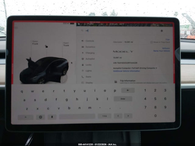 2024 TESLA MODEL Y 7SAYGDED2RF044228 Photo 6