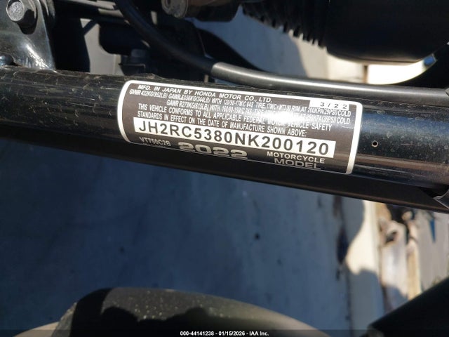 JH2RC5380NK200120 Honda Vt750 C2b