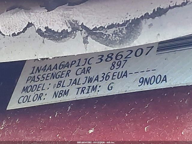 Nissan Maxima 3.5 Sv 2018 1N4AA6AP1JC386207 Image 9