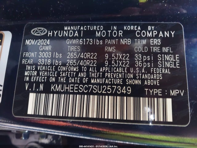 KMUHEESC7SU257349 Genesis Gv80 3.5t Prestige Awd