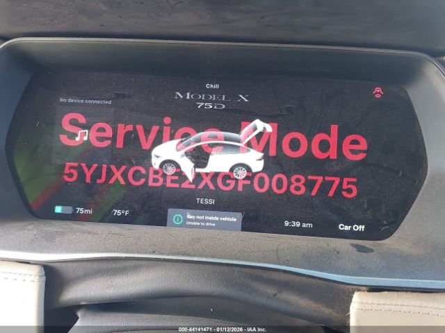 2016 TESLA MODEL X 5YJXCBE2XGF008775 Photo 6