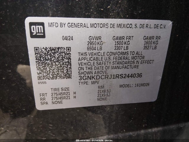 Chevrolet Blazer Ev Eawd Rs 2024 3GNKDCRJ1RS244036 Image 9