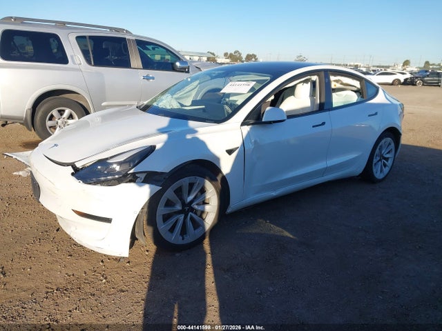 2021 TESLA MODEL 3 5YJ3E1EBXMF055707 Photo 1