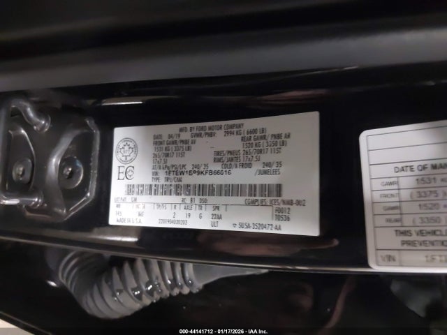 2019 FORD F-150 1FTEW1EP9KFB66016 Photo 8