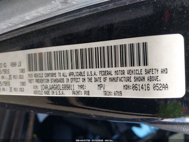 2013 JEEP WRANGLER 1C4AJWAG0DL689011 Photo 8
