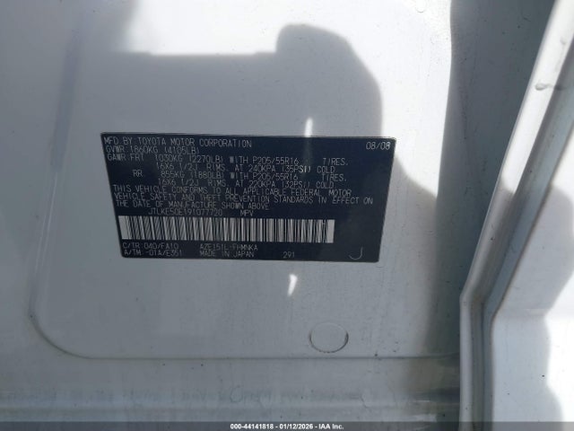 2009 SCION XB JTLKE50E191077720 Photo 8